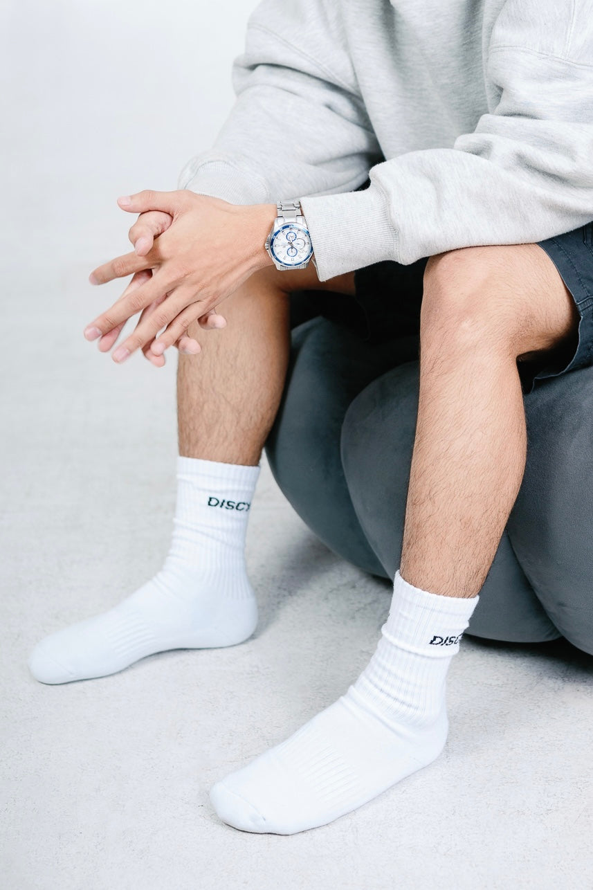 The Discipline – White (3 Pairs)