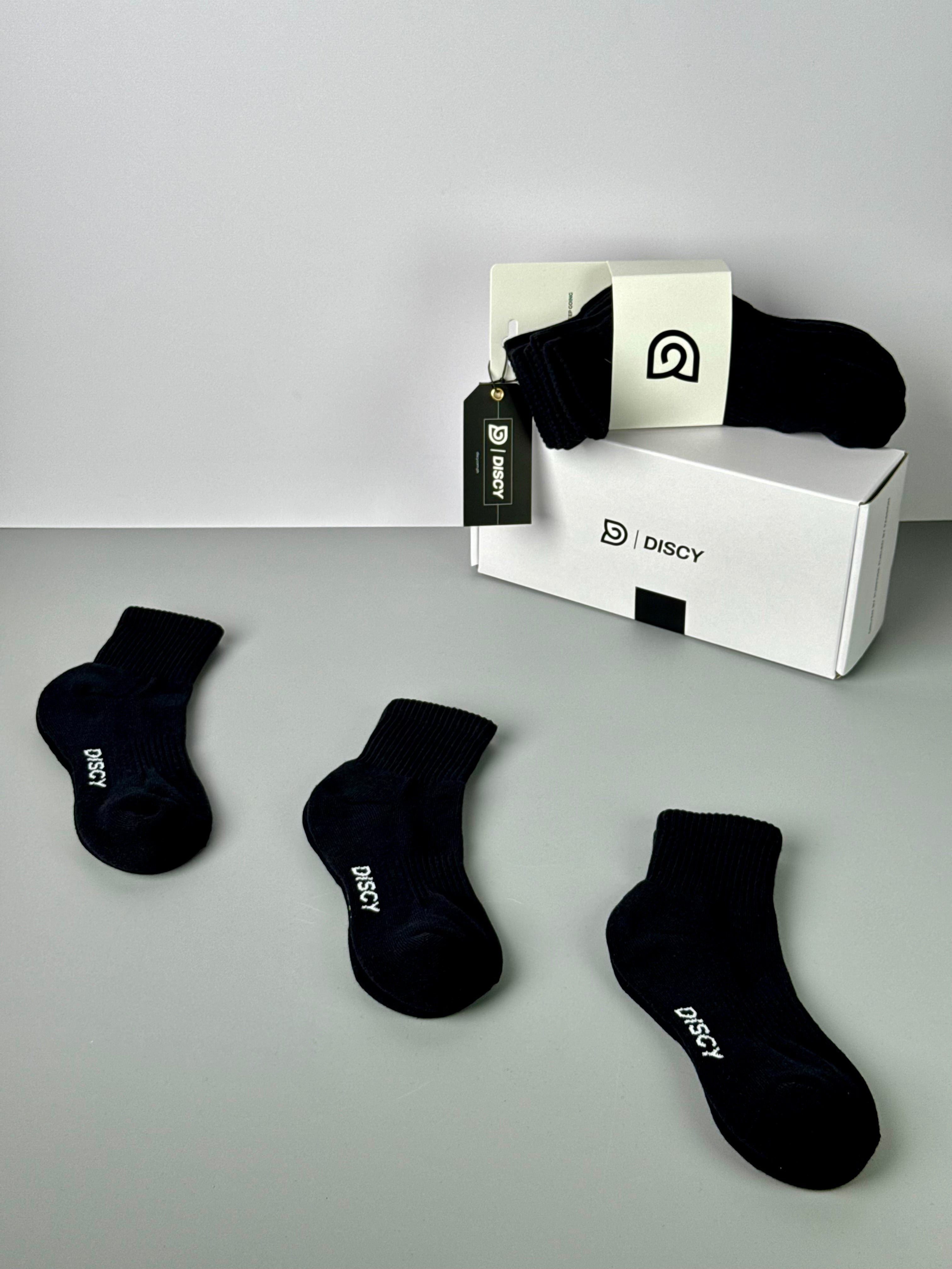 The Elevate – Black (3 Pairs)