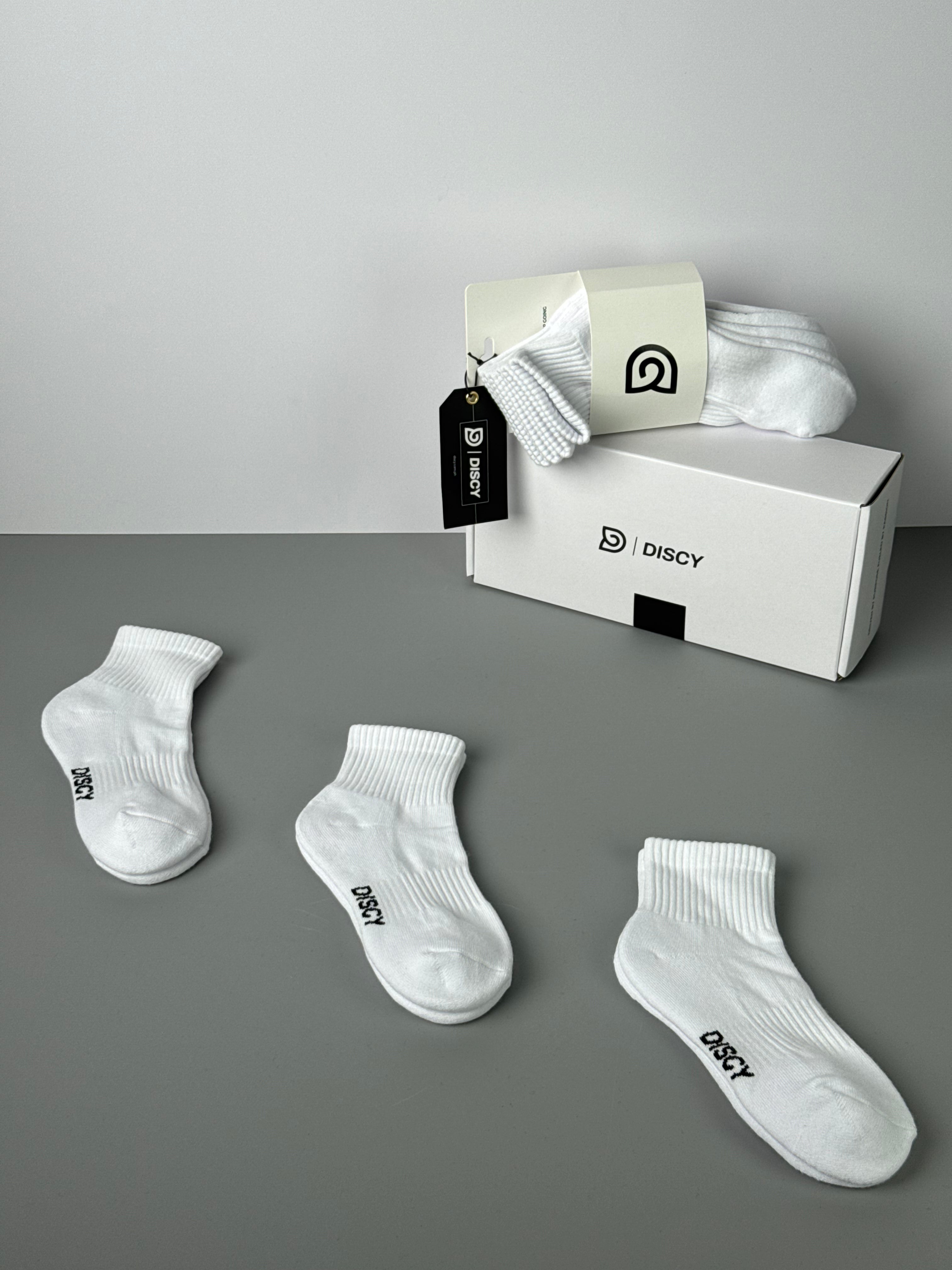 The Elevate – White (3 Pairs)