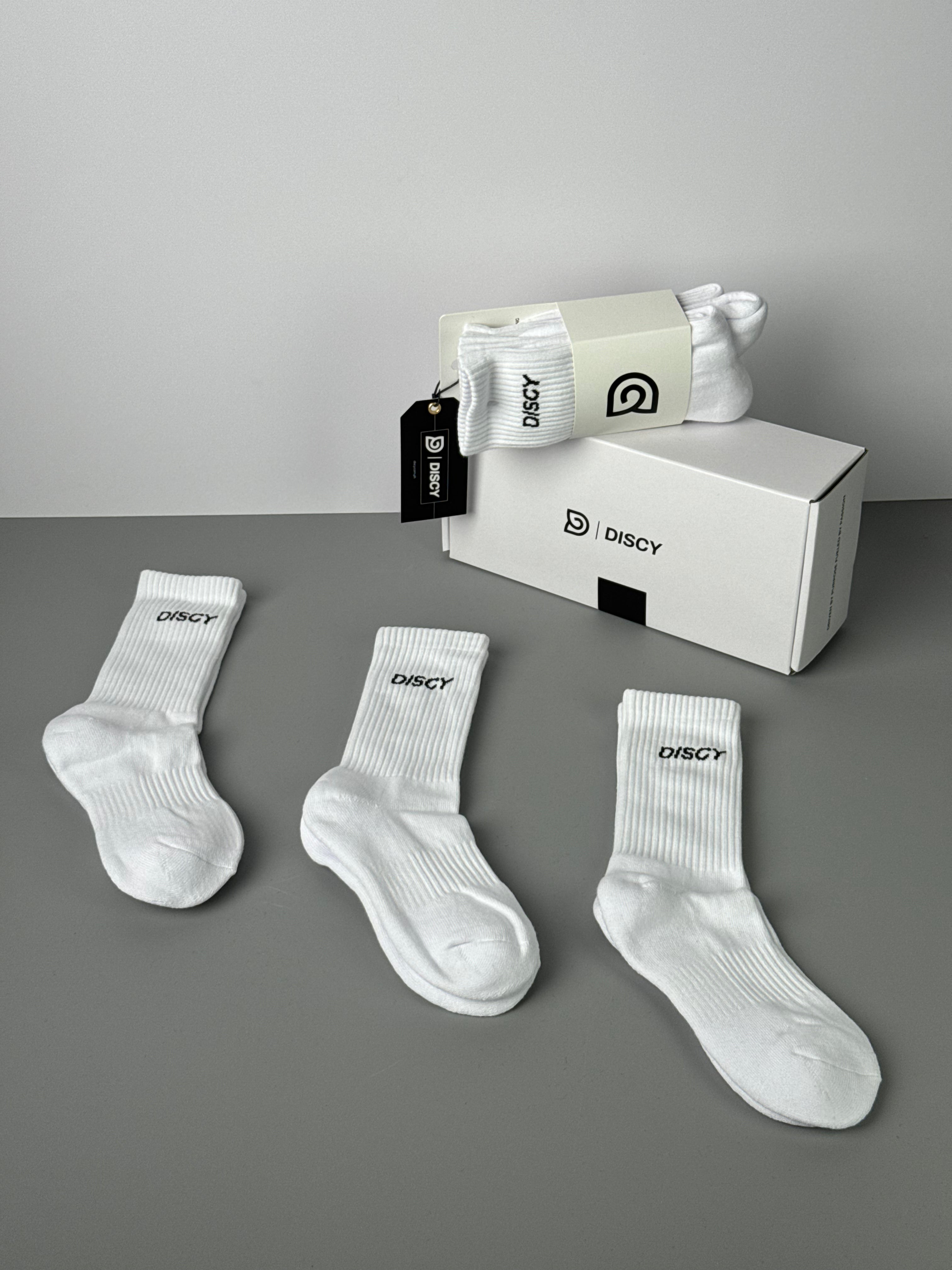 The Discipline – White (3 Pairs)